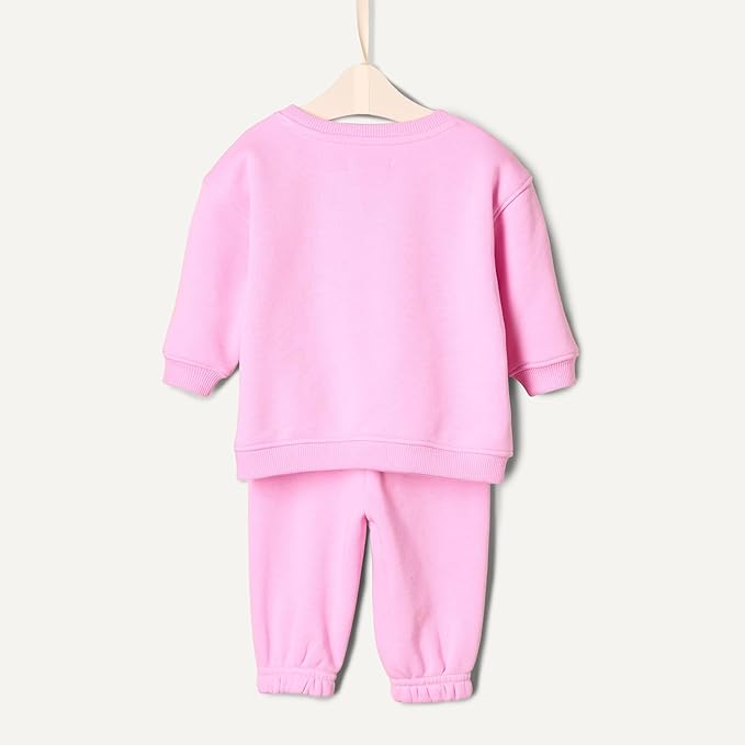 Amazon Essentials x Sofia Grainge Toddlers and Baby Boys' Sweatshirt and Sweatpant Set