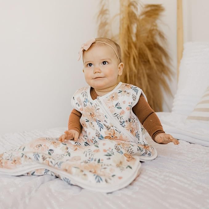 Copper Pearl Sleep Sack: Warm and Cozy Baby Bag in a Variety of Trendy Designs, Safe Alternative to Blankets, Sleeveless Baby Sleep Sack Swaddle Sizes Newborn to 24 Months - Autumn