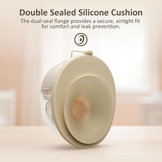 Pro-90A Smart Wearable Breast Pump Set of 2-2026 Upgraded Edition, App Controlled, Double Sealed Silicone Cushion for Ultra Comfort, Leak-Proof Electric Pump