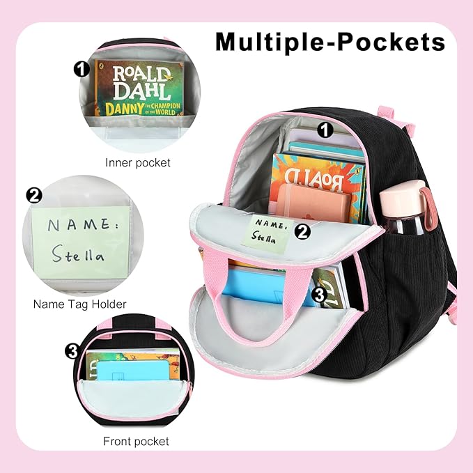 Bluboon Toddler Backpack for Girls Boys 2-4 Cute 12" Preschool Kindergarten Backpacks Kids Daycare Bags School Trave, toddler girl gifts, 2 3 4 Year Old Girl Gifts