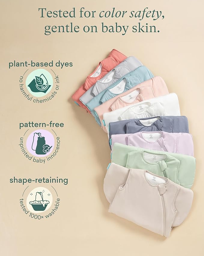 PurComfy Quilted Supersoft Sleep Sack, 2.5 TOG Premium Bamboo Viscose Warm Baby Sleeping Bag, Thick Babies Wearable Blanket