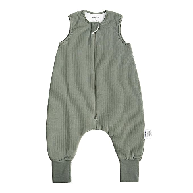 Rayon Made from Bamboo Toddler Sleep Sack with Feet 24-36 Months 1.0 Tog Breathable Sleep Sack 2t-3t Ultra Soft Baby Wearable Blanket with Legs Unisex Sleeping Bag with 2-Way Zipper