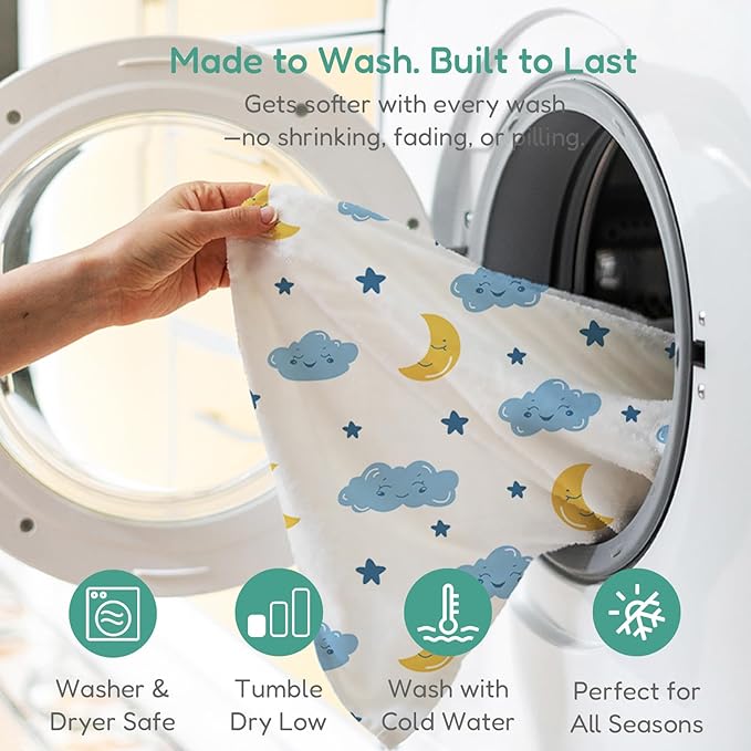Baby Sleep Sacks Lightweight, Soft & Breathable 0.5 TOG Wearable Blanket with Zipper, 3-Pack 0-3-6-12-24-4T