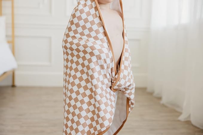 Copper Pearl Hooded Bath Towels Premium Knit/Terry Cloth Baby Towels with Hood, Pockets, and Cool Designs - Great to Gift and Make Bath Time Fun - Baby Bath Towel, Rad