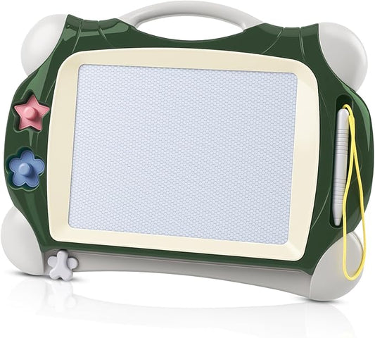 Daisiki Magnetic Drawing Board, Toddler Toys for Age 1 2 3 Boys Girls, Toddler Drawing Board, Birthday Easter Christmas Halloween Kids Toy Gifts for Boys and Girls