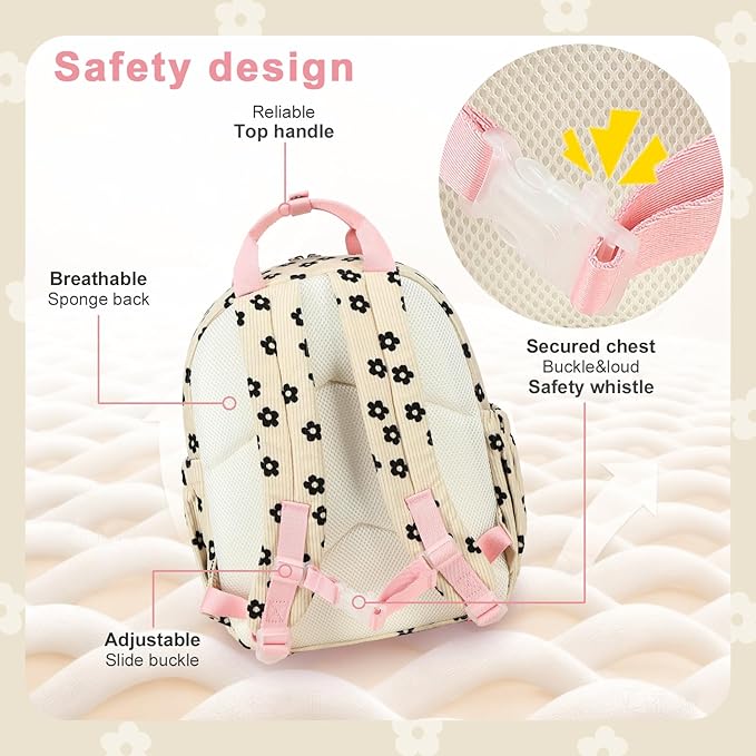 Bluboon Kids Backpack for Girls Boys 4-8 Cute 15" School Backpacks Preschool Kindergarten Bookbags Daycare Travel