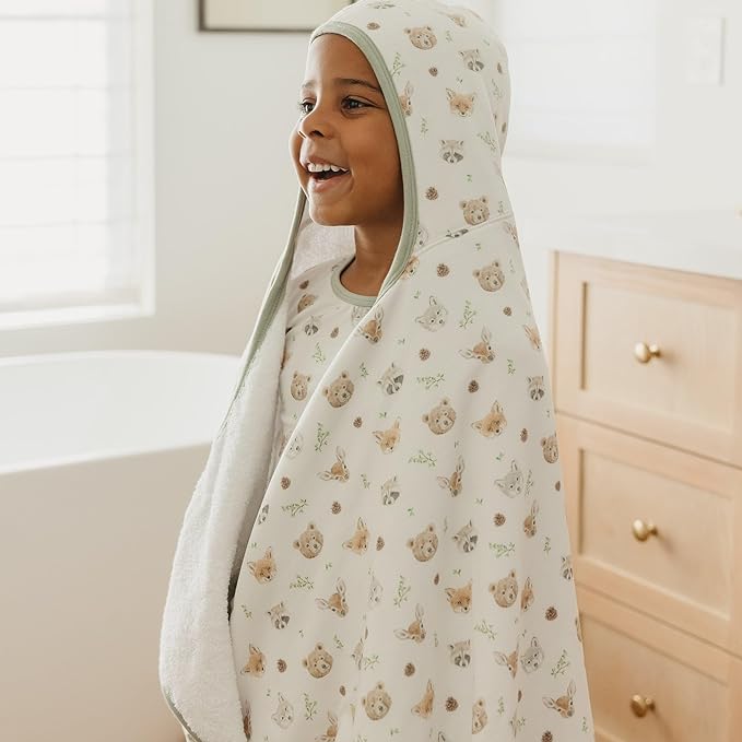 Copper Pearl Wilder Premium Big Kid Hooded Towel