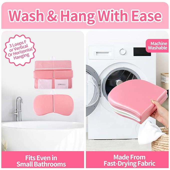 Bath Kneeler and Elbow Kneeling Rest Pad for Toddle Bathing Parents, Extra Thick Kneeling Pad for Kids Bath Time