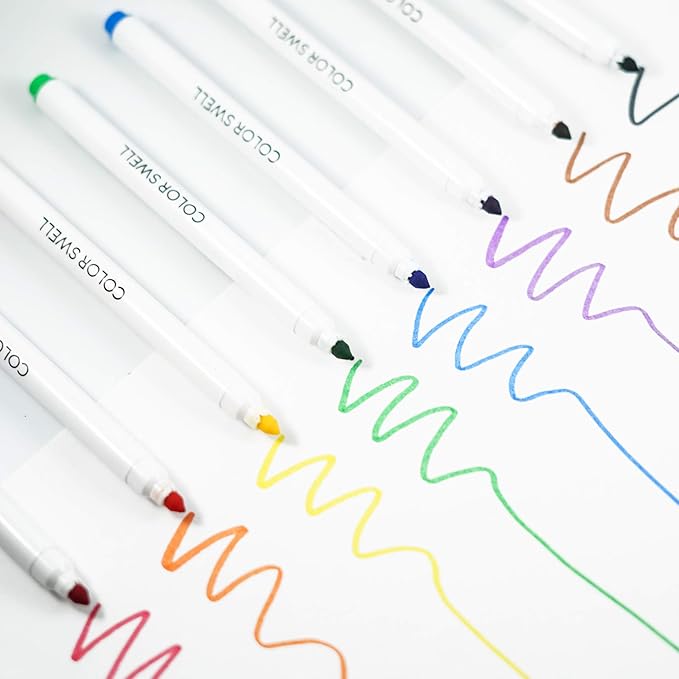 Color Swell Washable Bulk Markers Pack 36 Boxes of 8 Vibrant Colors Each (288 Total Super Tip Markers) for All Ages, Parties, Classrooms, Home