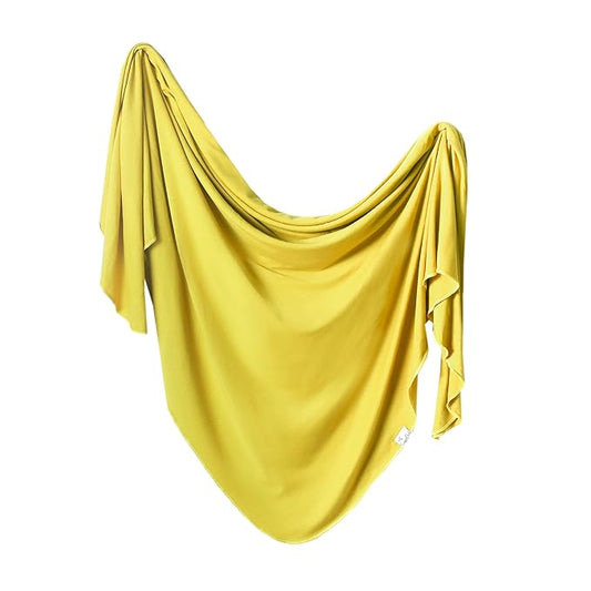 Copper Pearl Baby Swaddle Blanket - Premium Knit Baby Blanket, Large Soft Stretchy Receiving Blankets for Baby Boy and Girl, Swaddles for Newborn, Infant, and Toddler (Squirt)