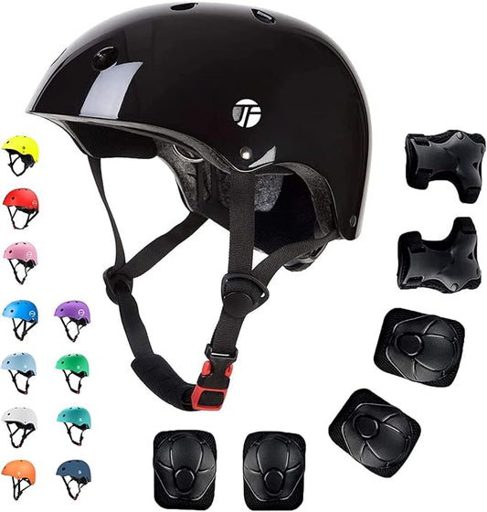 Adjustable Color Gradient Toddler Kids Bike Helmet for 3-5-8-14+Ages Girls Boys.Skateboard Bicycle Toddler Helmet 2-4 Years for Multi-Sports Cycling Scooter Inline Roller Skates Rollerblading