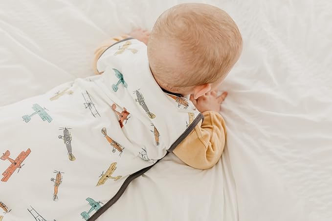 Copper Pearl Sleep Sack: Warm and Cozy Baby Bag in a Variety of Trendy Designs, Safe Alternative to Blankets, Sleeveless Baby Sleep Sack Swaddle Sizes Newborn to 24 Months - Ace