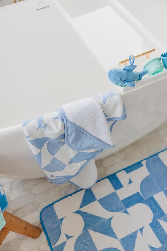 Copper Pearl Hooded Bath Towels Premium Knit/Terry Cloth Baby Towels with Hood, Pockets, and Cool Designs - Great to Gift and Make Bath Time Fun - Baby Bath Towel, Finn