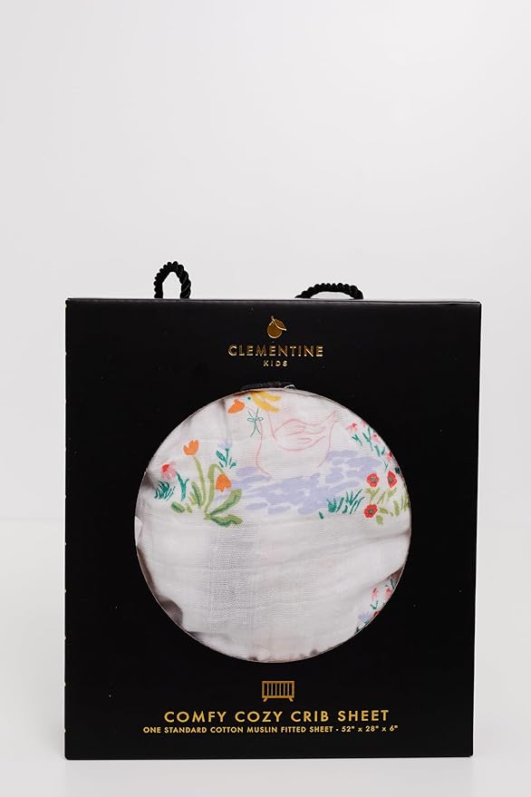 Clementine Kids Crib Sheets (Garden Goose)