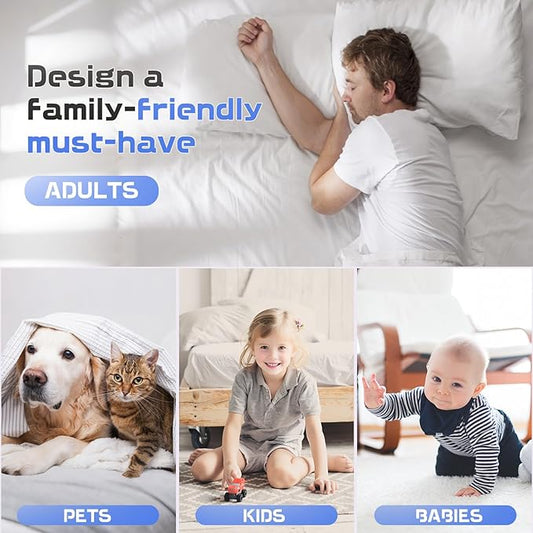 Incontinence Bed Pads for Adults Washable Waterproof, Super Absorbent Protection Pet Pee Pads ,Reusable Quick Drying Underpads for Kids/Elderly (33''x36'')