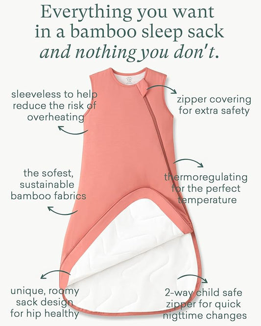 PurComfy Extra-Long Toddler Sleep Sack, Premium Bamboo Viscose Warm Sleeping Bag Supersoft 1.0 TOG Wearable Blanket 3T-4T-5T