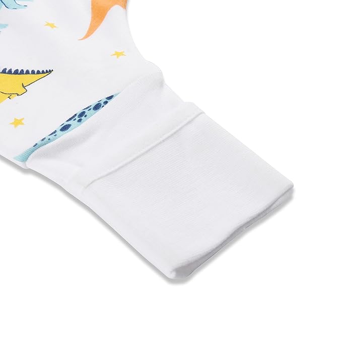 Mama Cheetah Toddler Sleep Sack with Feet 4T-5T, 1.0 TOG Organic Cotton Baby Wearable Blankets with Legs, Baby Sleeping Bag for Walkers, Early Walker X-Large