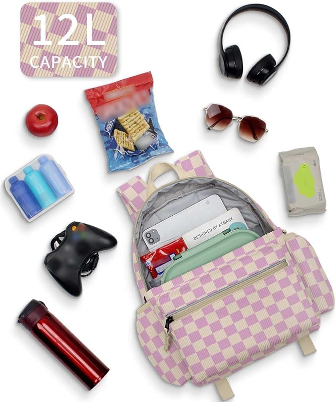 Corduroy Toddler Backpack for Girls 2-5: Preschool Backpack for Girls