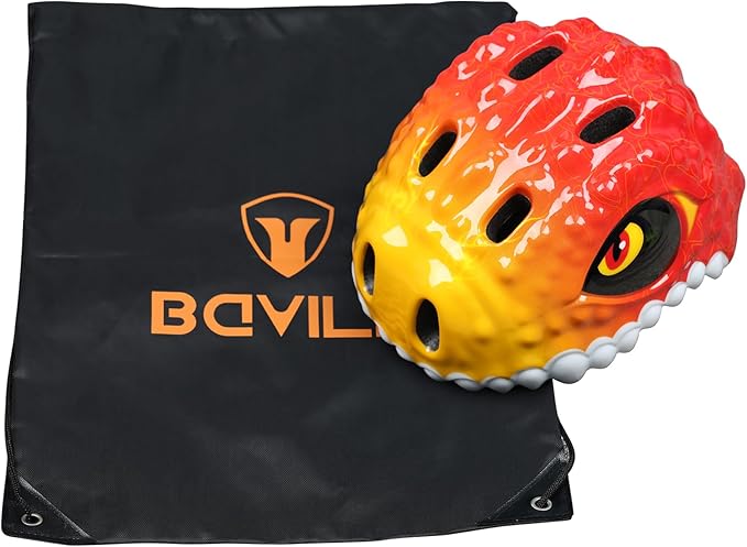 Toddler Kids Bike Helmet,3D Dinosaur Helmets for Boys Girls Infant/Baby to Children 1/2/3/4/5/6/7/8 Years Old Lightweight Adjustable Multi-Sports Bicycle Scooter Skateboard Skating Cycling