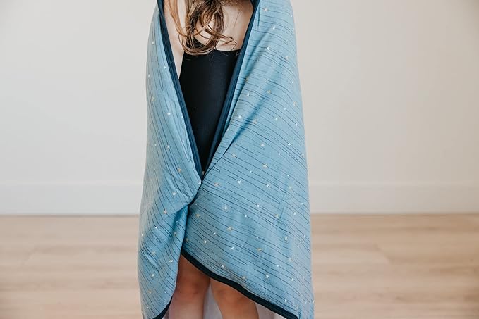 Copper Pearl Hooded Bath Towels Premium Knit/Terry Cloth Baby Towels with Hood, Pockets, and Cool Designs - Great to Gift and Make Bath Time Fun - Baby Bath Towel, Starlight