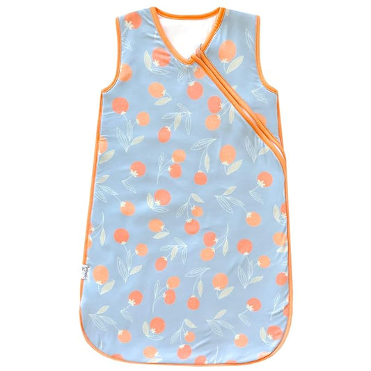 Copper Pearl Sleep Sack: Warm and Cozy Baby Bag in a Variety of Trendy Designs, Safe Alternative to Blankets, Sleeveless Baby Sleep Sack Swaddle Sizes Newborn to 24 Months - Clementine