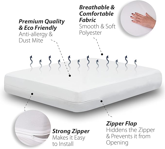 Ultimate Zippered Mattress Protector (King)