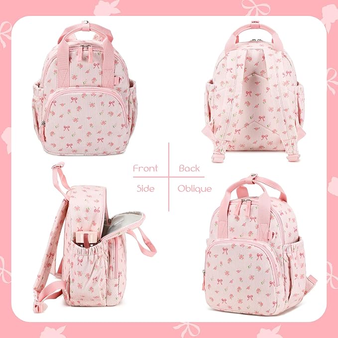 Bluboon Toddler Backpack for Girls Boys 2-4 Cute 12" Preschool Kindergarten Backpacks Kids Daycare Bags School Trave,toddler girl gifts,toddler girl christmas gifts,3 Year Old Girl Gifts