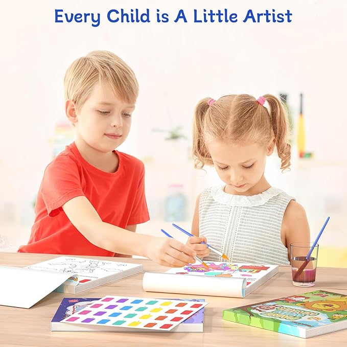 PERRYHOME Paint with Water Coloring Books for Kids,Mess Free Toddler Watercolor Painting Set,Unicorn Mermaid Arts and Crafts Toys-Birthday Christmas Gifts for Toddlers Girls Ages 3 4 5 6 7 8