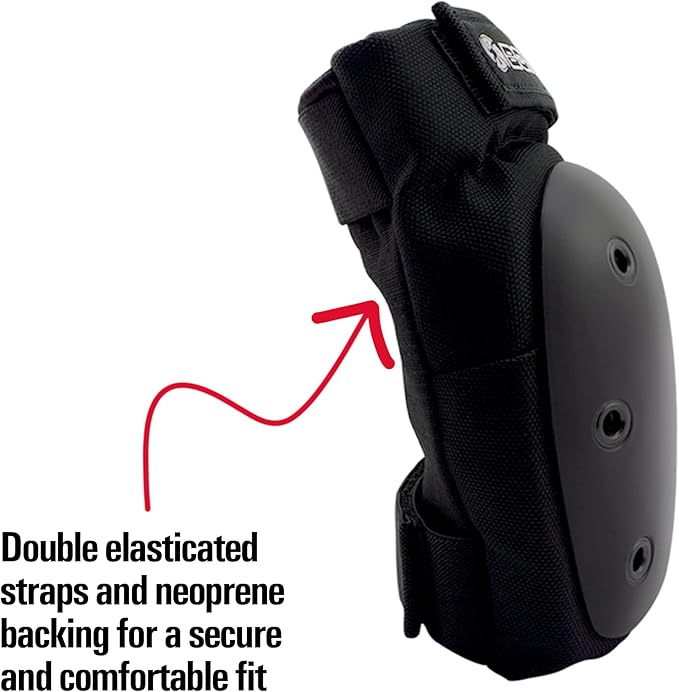 Bont Skates– Junior/Kids Triple Pad Protection Set with Knee Pads, Elbow Pads and Wrist Guards
