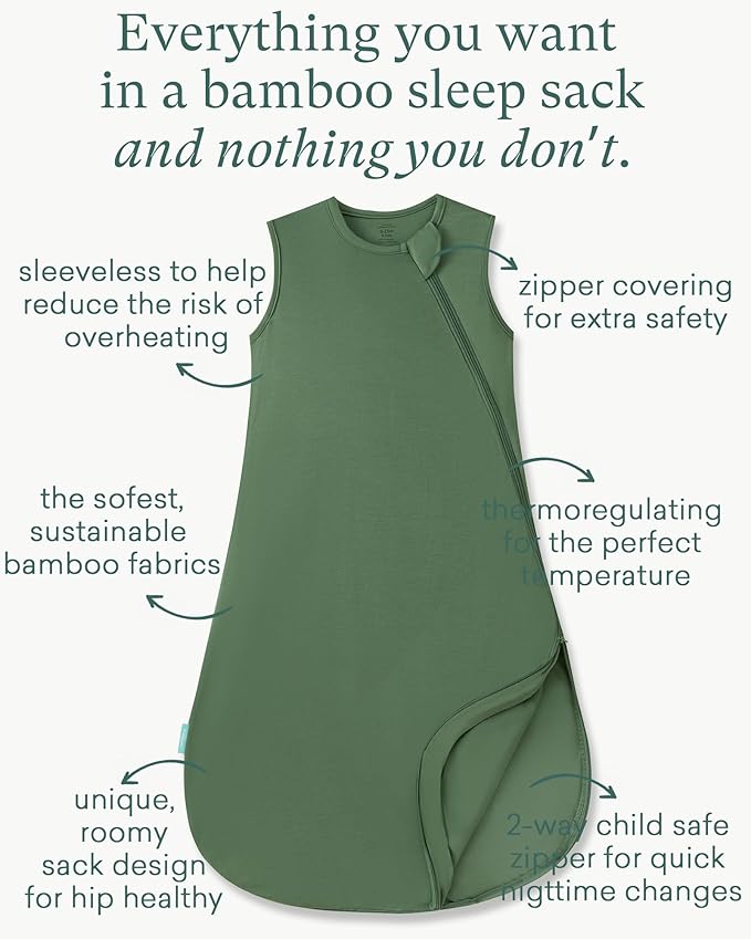 PurComfy Extra-Long Toddler Sleep Sack, Premium Bamboo Viscose Summer Sleeping Bag Supersoft 0.5 TOG Wearable Blanket 3T-4T-5T