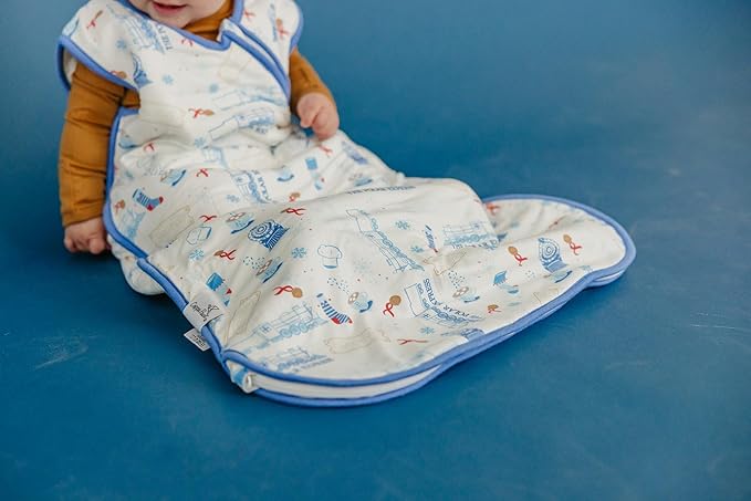 Copper Pearl Sleep Sack: Warm and Cozy Baby Bag in a Variety of Trendy Designs, Safe Alternative to Blankets, Sleeveless Baby Sleep Sack Swaddle Sizes Newborn to 24 Months - The Polar Express