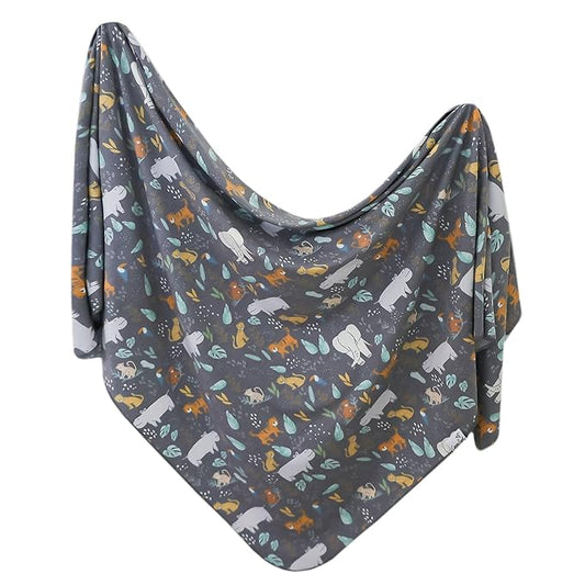 Copper Pearl Baby Swaddle Blanket - Premium Knit Baby Blanket, Large Soft Stretchy Receiving Blankets for Baby Boy and Girl, Swaddles for Newborn, Infant, and Toddler (Bengal)