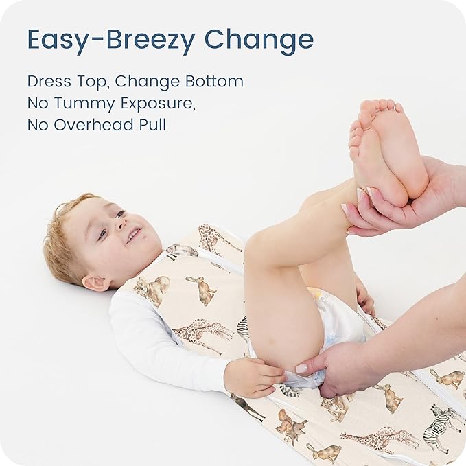 Toddler Sleep Sacks 2T-3T-4T, 0.5 TOG Light Summer Wearable Blankets, Extra Long XL Sleeping Bags, 2 Pack