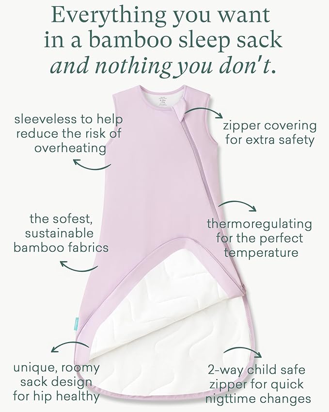 PurComfy Extra-Long Toddler Sleep Sack, Premium Bamboo Viscose Warm Sleeping Bag Supersoft 1.0 TOG Wearable Blanket 3T-4T-5T