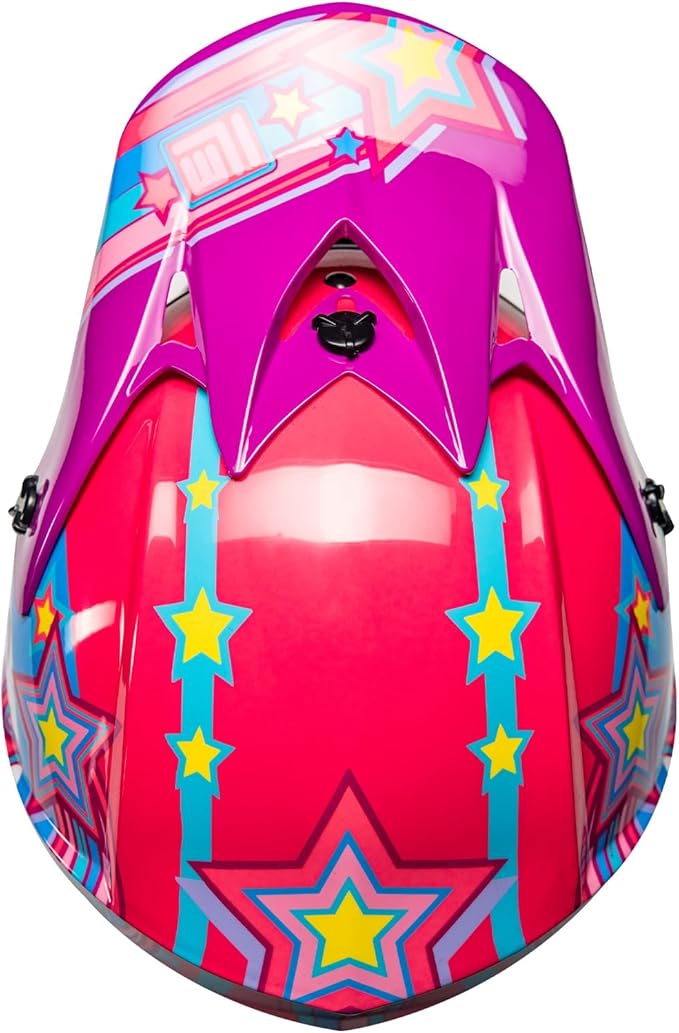 ILM Youth & Kids Dirt Bike Helmets Motocross ATV Dirtbike BMX MX Offroad Full Face Motorcycle Helmet, DOT Approved Model 128YS (Pony Pink, Youth-Large)