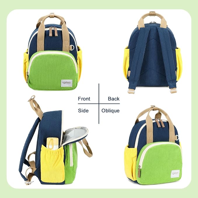 Bluboon Toddler Backpack for Girls Boys 2-4 Cute 12" Preschool Kindergarten Backpacks Kids Daycare Bags School Trave toddler boy christmas gifts for 2 3 4 year old boy