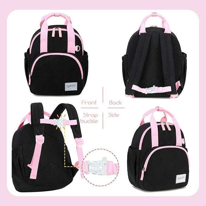 Bluboon Toddler Backpack for Girls Boys 2-4 Cute 12" Preschool Kindergarten Backpacks Kids Daycare Bags School Trave, toddler girl gifts, 2 3 4 Year Old Girl Gifts