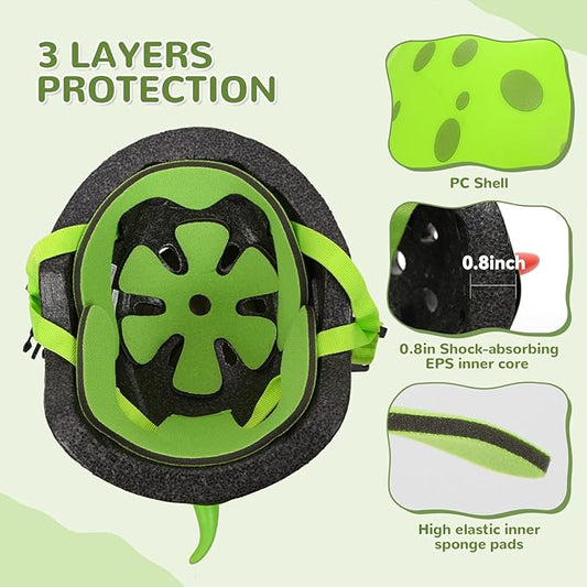 Toddler Helmets 2-4 Years, Lightweight Kids Bike Helmet for Year Boys Girls Multi-Sport Protection with 11 Vents, Child Toddler Bike Helmet for Bicycle Skateboard Scooter Roller