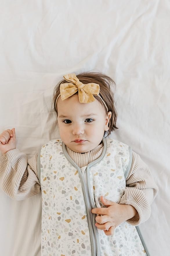 Copper Pearl Sleep Sack: Warm and Cozy Baby Bag in a Variety of Trendy Designs, Safe Alternative to Blankets, Sleeveless Baby Sleep Sack Swaddle Sizes Newborn to 24 Months - Arlo