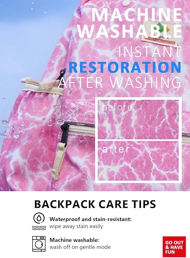atgark Kids Backpack for Girls: Girls Backpack 6-10 - Kindergarten Elementary School Bookbag for Girl