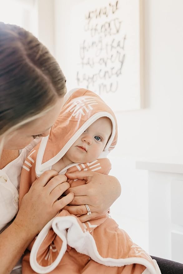 Copper Pearl Premium Knit Hooded Bath Towel Mesa