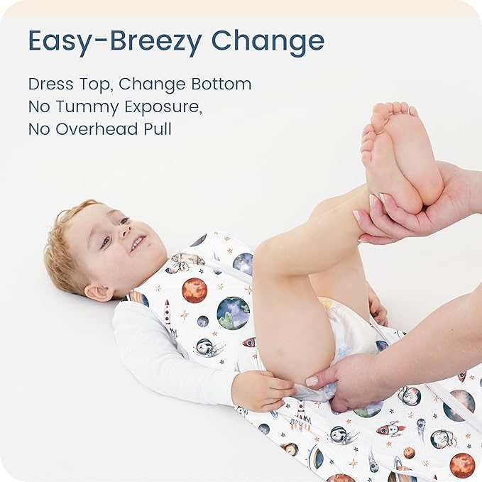 Toddler Sleep Sacks 2T-3T-4T, 0.5 TOG Light Summer Wearable Blankets, Extra Long XL Sleeping Bags, 2 Pack