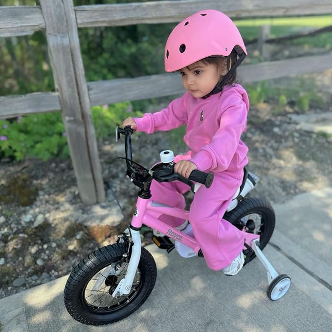 RoyalBaby Kids Bike Freestyle Classic & EZ Balance Pedal Switchable Bicycle, 12 14 16 18 Inch, 3-10 Years Toddler to Big Kids