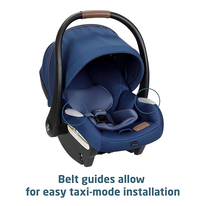 Maxi-Cosi Zelia™ Luxe 5-in-1 Modular - Baby Travel System Car Seat and Stroller, Infant Car Seat and Stroller Combo, Baby Car Seat and Stroller Combo in New Hope Navy
