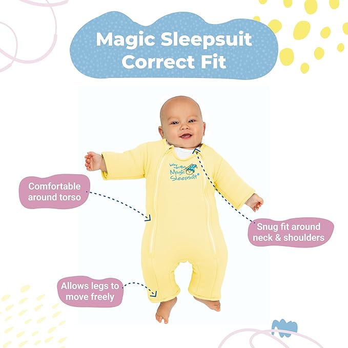 Magic Sleepsuit Baby Merlin's Microfleece Baby Swaddle Transition Product