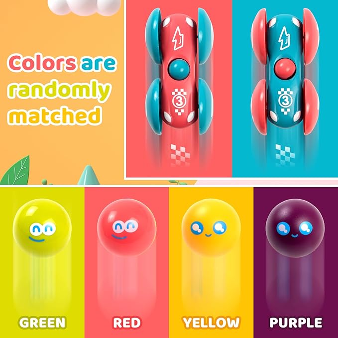 Marstone Toddler Toy for 1 Year Old Boy Gifts: 2-in-1 Ball Drop and Car Ramp Race Track, Educational Activity for 1 2 3 Year Old Boys Girls, 1st Birthday Baby Musical Toys for Cause Effect Learning