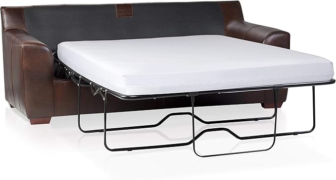 Guardmax Jersey Knitted Sleeper Sofa Zippered Mattress Encasement - Waterproof & Bed Bug Proof Mattress Protector - Comfortable, Soft, and Noiseless Zippered Bedding - Dust Mite Proof (60 x 72 x 5)