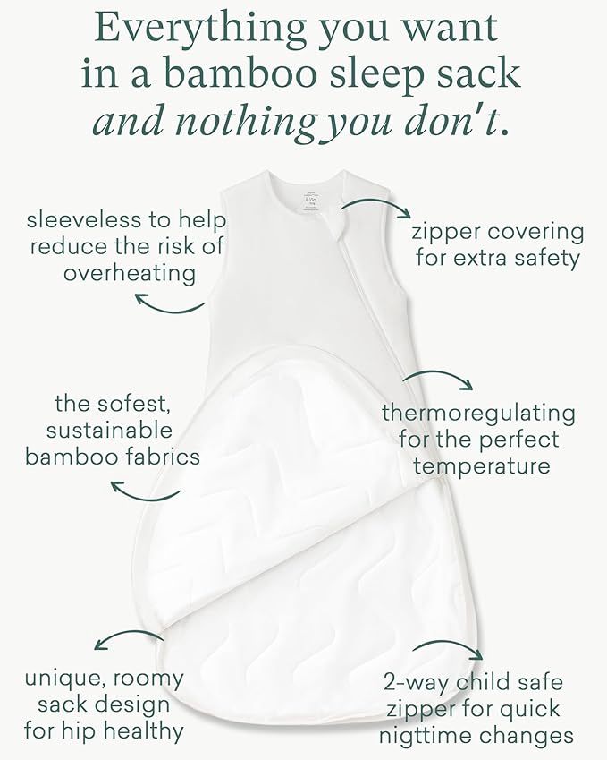 PurComfy Extra-Long Toddler Sleep Sack, Premium Bamboo Viscose Winter Sleeping Bag Supersoft 2.5 TOG Heavy Wearable Blanket 3T-4T-5T