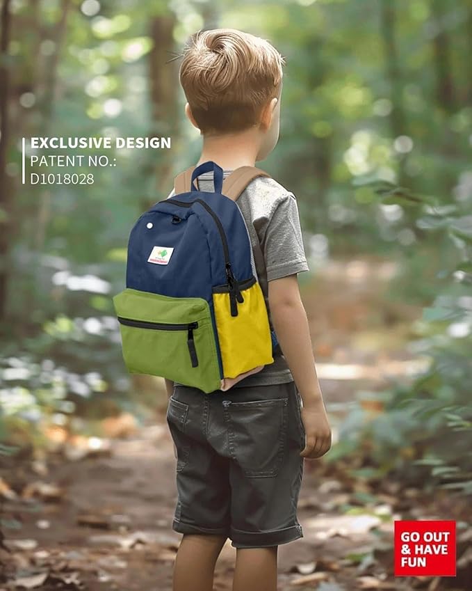 Kids' Backpacks for Girls & Boys - Kindergarten & Elementary School, Small Child Toddler Backpack, 13" H, Ages 3-5