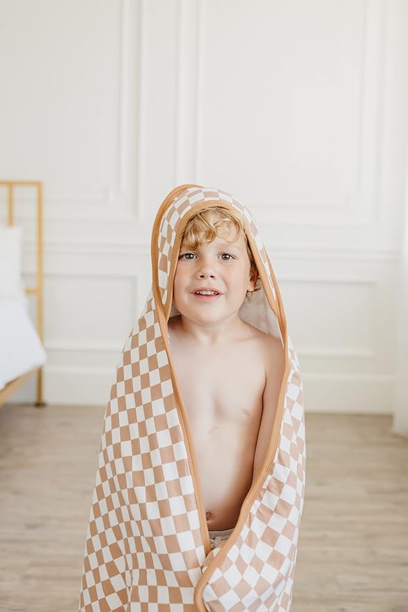 Copper Pearl Hooded Bath Towels Premium Knit/Terry Cloth Baby Towels with Hood, Pockets, and Cool Designs - Great to Gift and Make Bath Time Fun - Baby Bath Towel, Rad